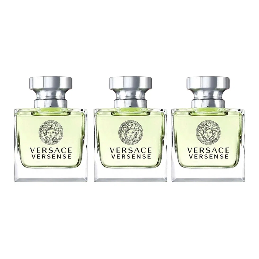 Женский набор пробников парфюма VERSACE Heartbeat, 5 мл × 3, Mediterranean