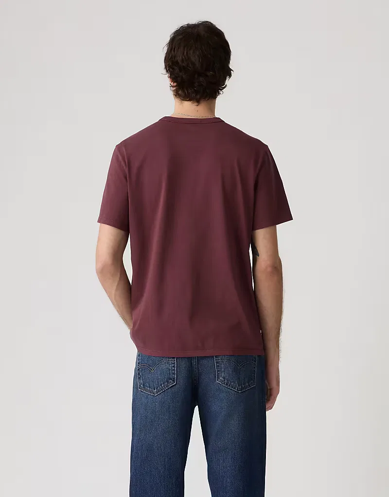 Футболка original Levi's, красный — фото 4