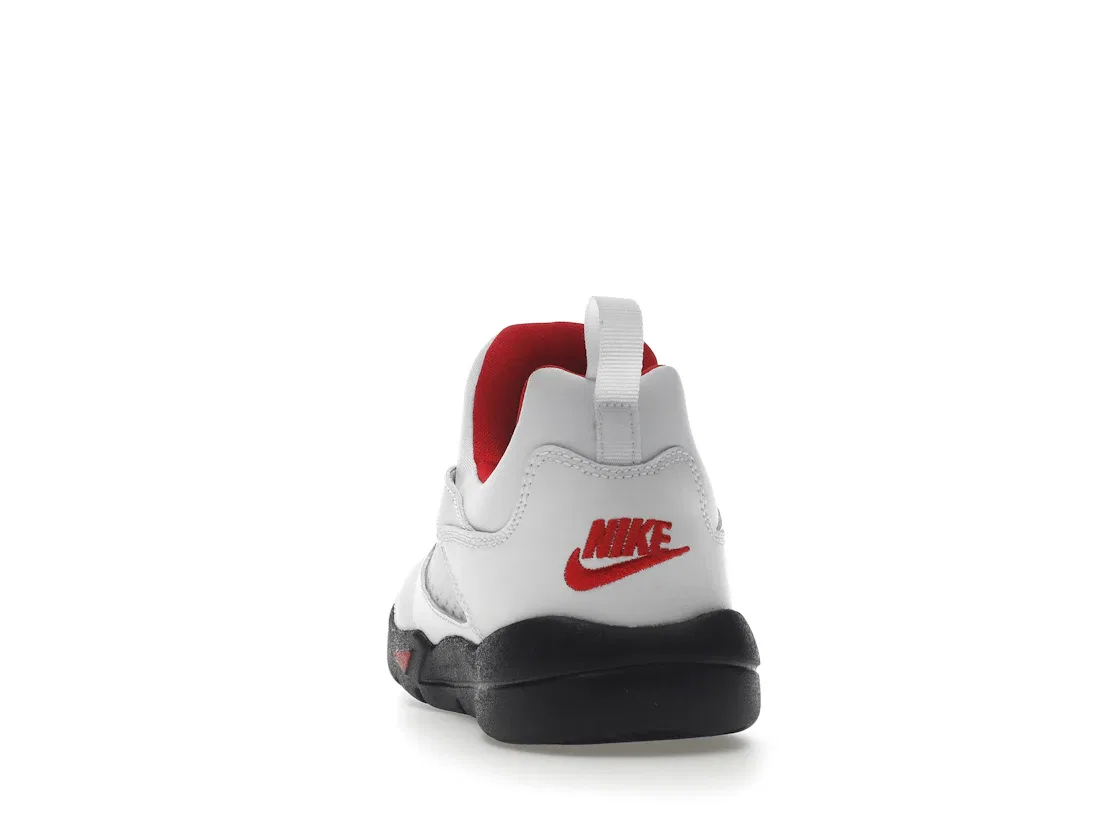 Детские кроссовки Lifestyle с принтом Jordan 5 Retro Little Flex Jordan, White/Black-University Red — фото 4