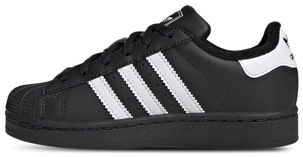 Кроссовки для мальчиков Superstar Adidas, белый/черный — фото 3