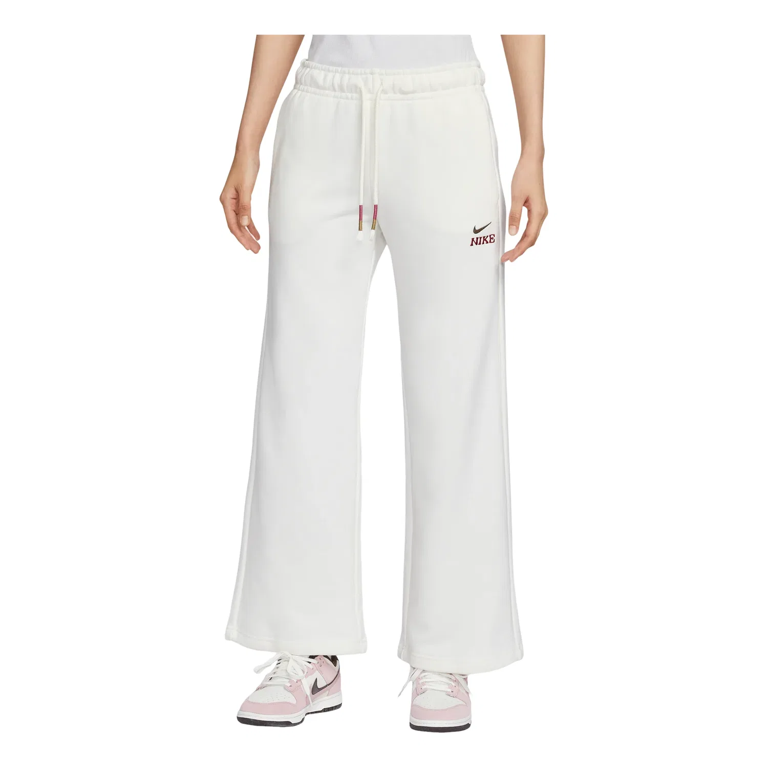 Женские брюки Fleece Pant Wide Asia Sizing 'Light Sail' Nike, Light Sail