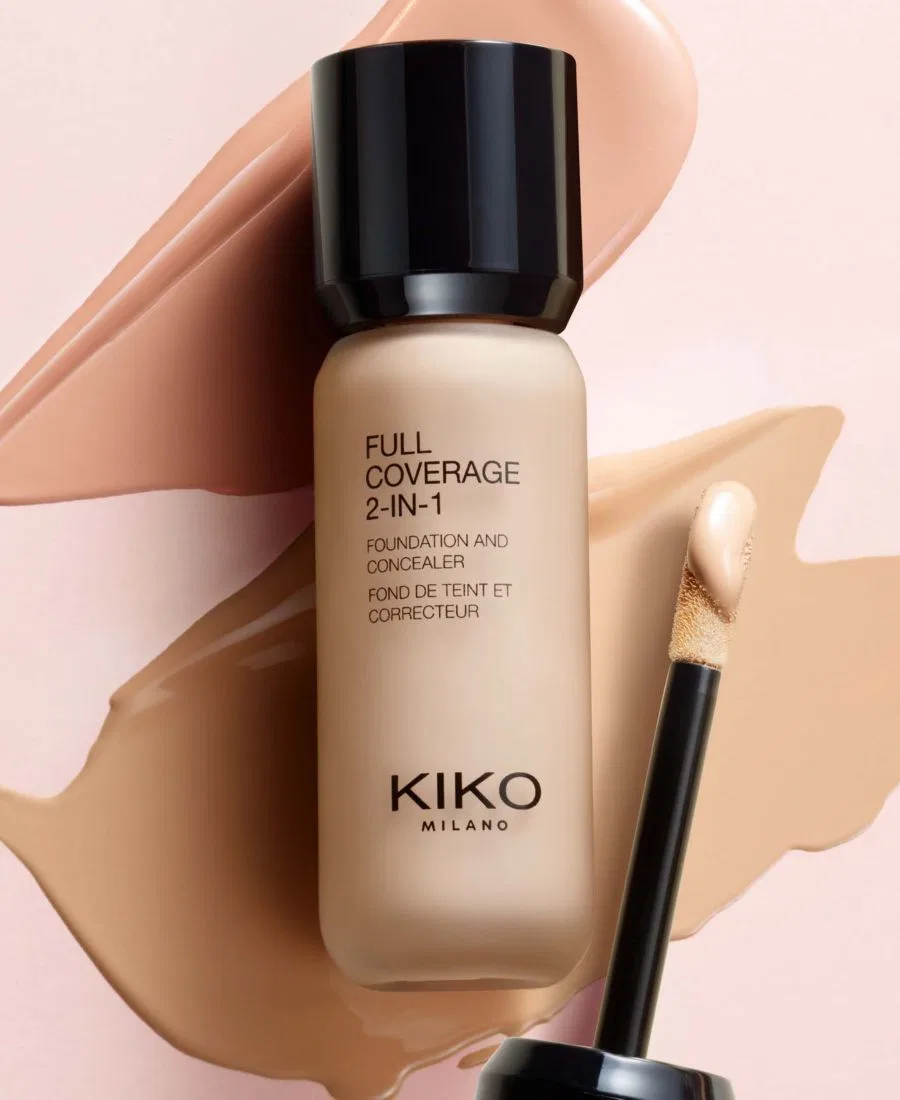 Тональный крем-консилер Full Coverage 2-In-1, 24 мл KIKO Milano, N60 — фото 3