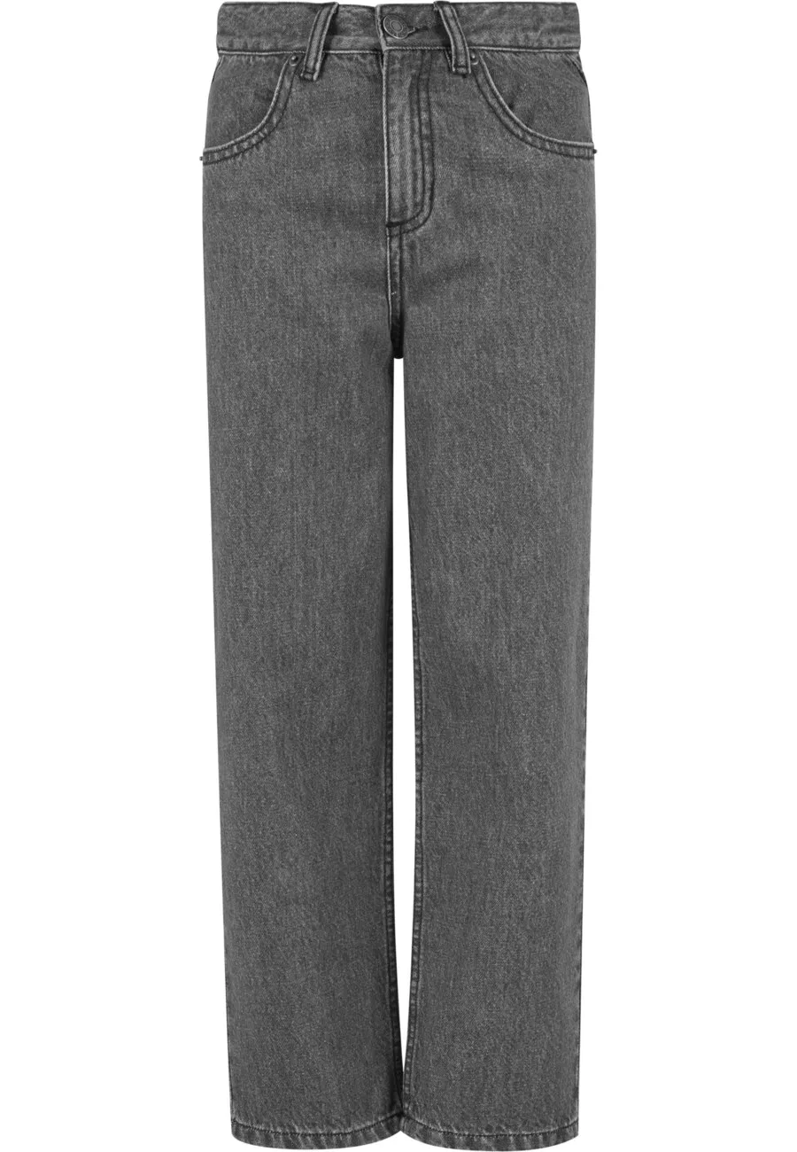 Джинсы Urban Classics Regular Jeans 'Boys 90' серого цвета