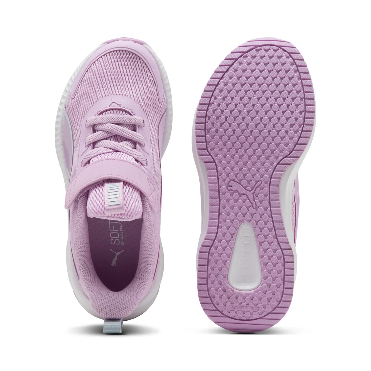 Спортивные кроссовки Puma Flyer 4 в розовом цвете — фото 3