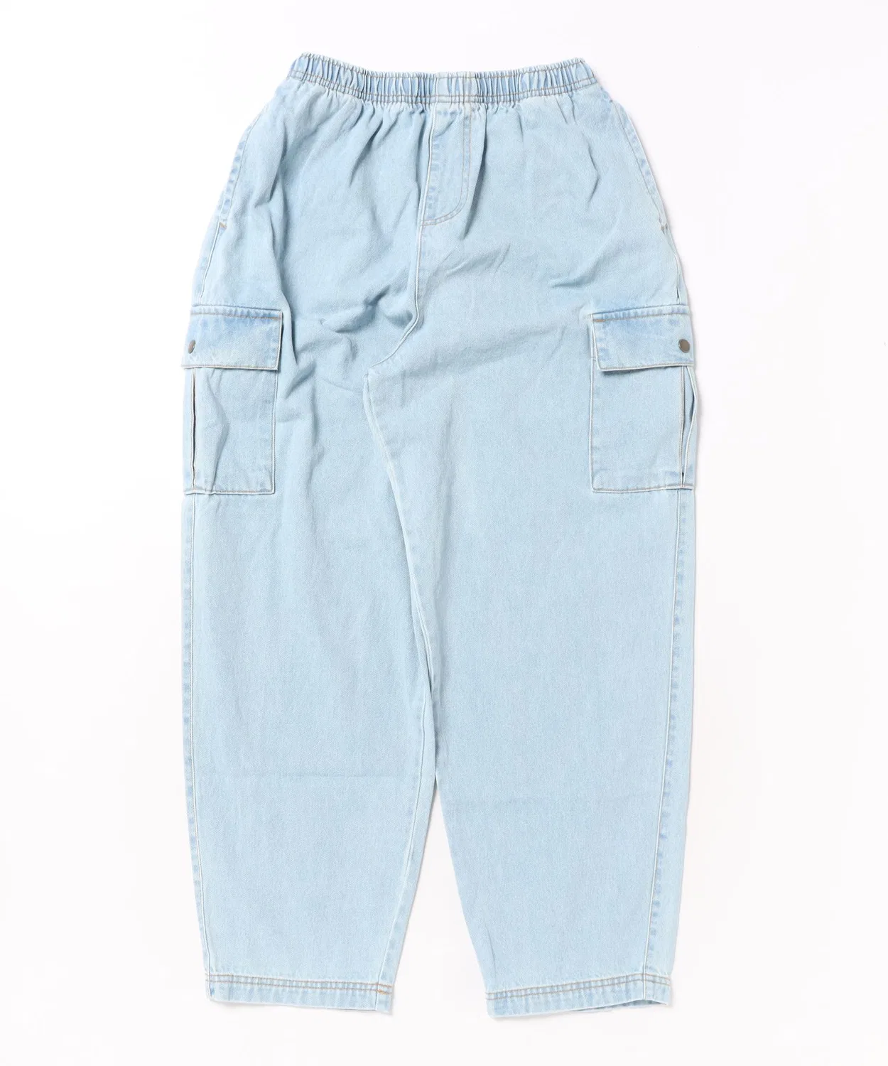 Детские джинсовые карго-брюки свободного кроя NIKE K Denim Cargo Pant, Blue