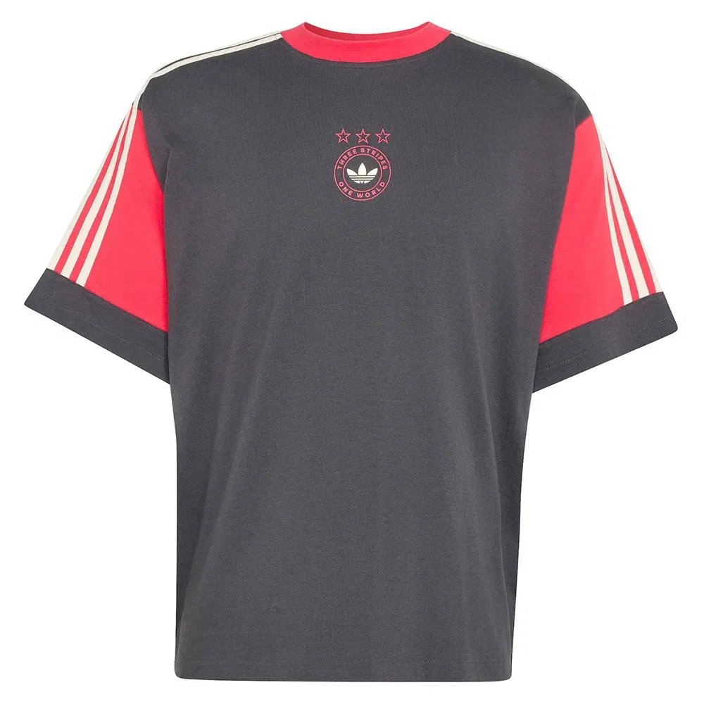 Футболка с коротким рукавом Paneled GFX Adidas Originals, черный