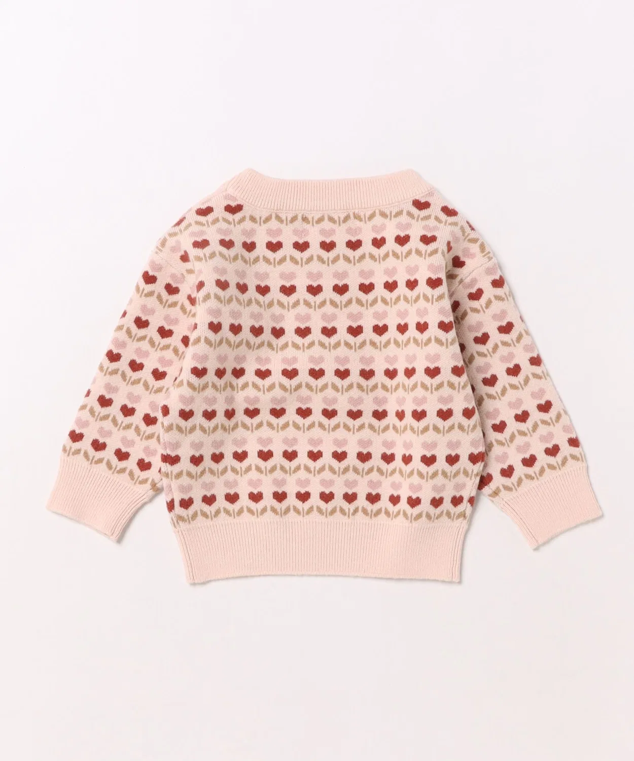Детский свитер с эффектом многослойности Shiloh Sweater Rylee + Cru, Pink — фото 2