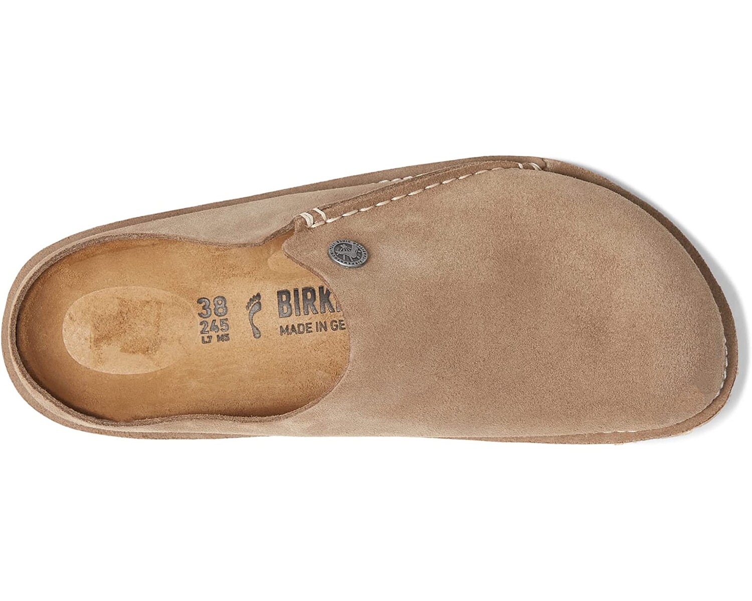 

Сабо Zermatt 365 Suede Birkenstock, серый