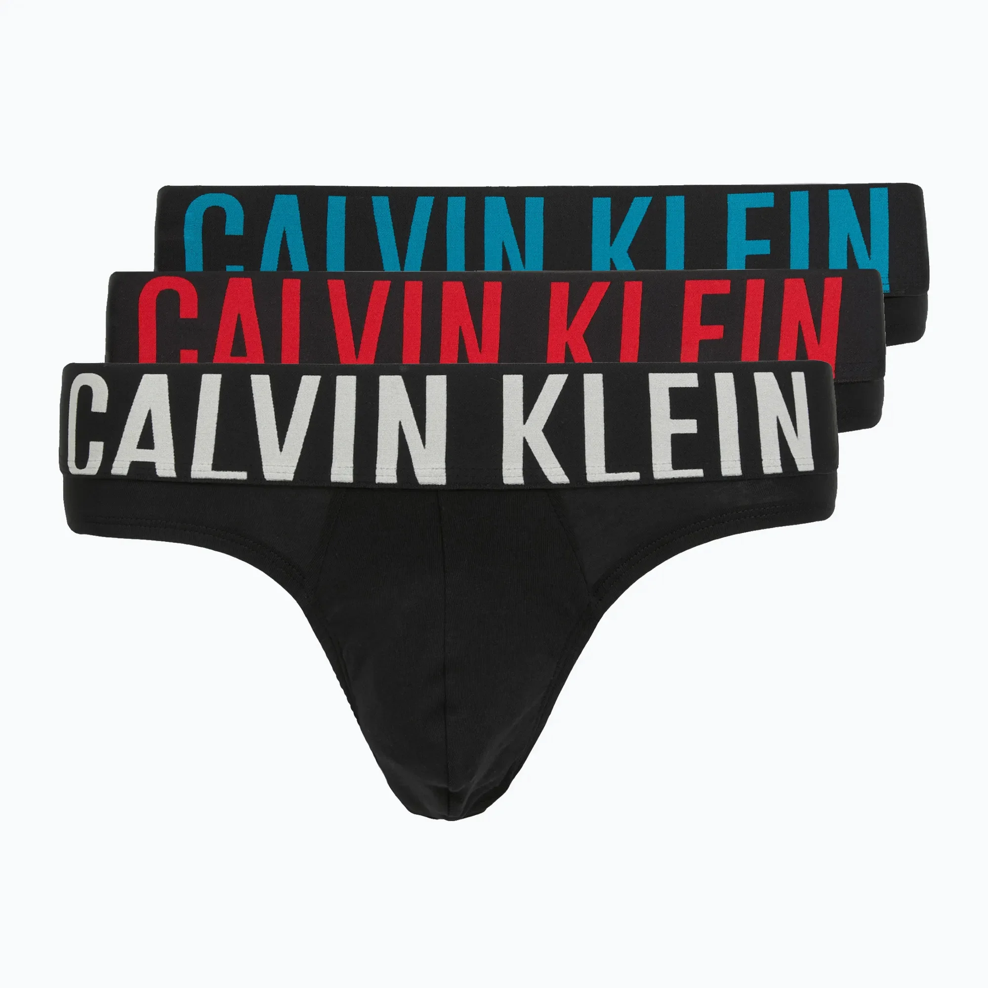 Комплект трусов-слипов Calvin Klein Hip Briefs 3 шт., черный