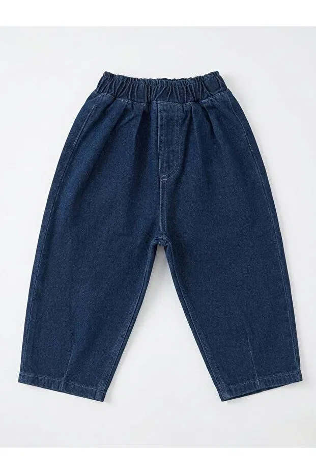 Детские джинсы для девочек с широкими штанинами Laciel Prs, Navy Blue