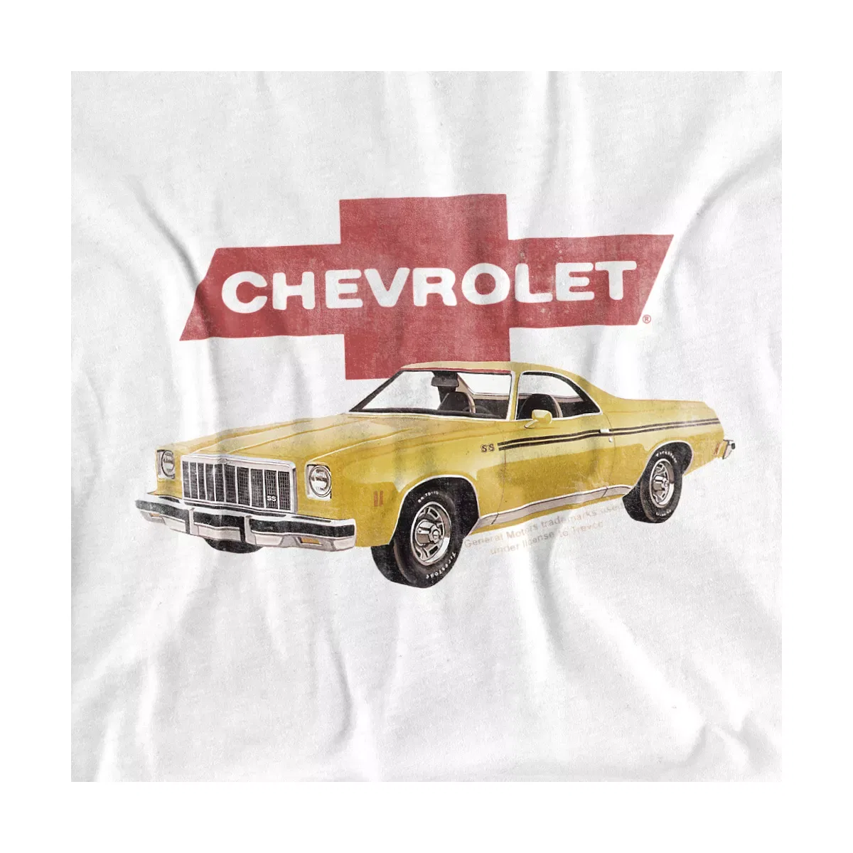 Детское боди с коротким рукавом Chevrolet White — фото 2