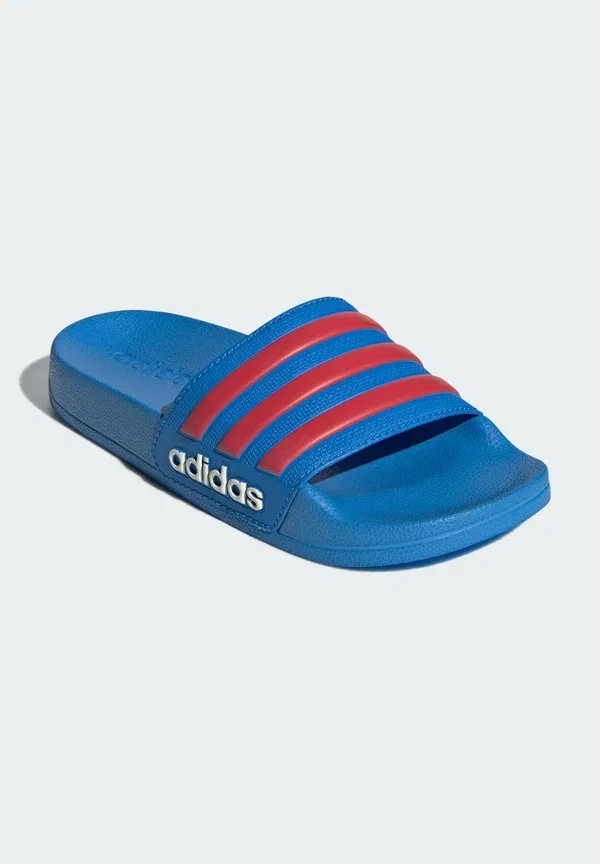 Шлепанцы Adidas Performance, красный/синий/кремовый — фото 2