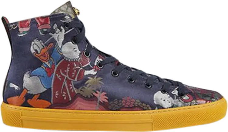 

Кроссовки Gucci Jacquard High, разноцветный, Коричневый, Кроссовки Gucci Jacquard High, разноцветный