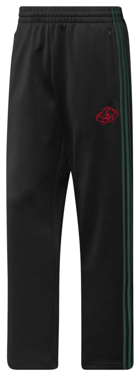 Мужские спортивные брюки Firebird Track Adidas, черный/зеленый