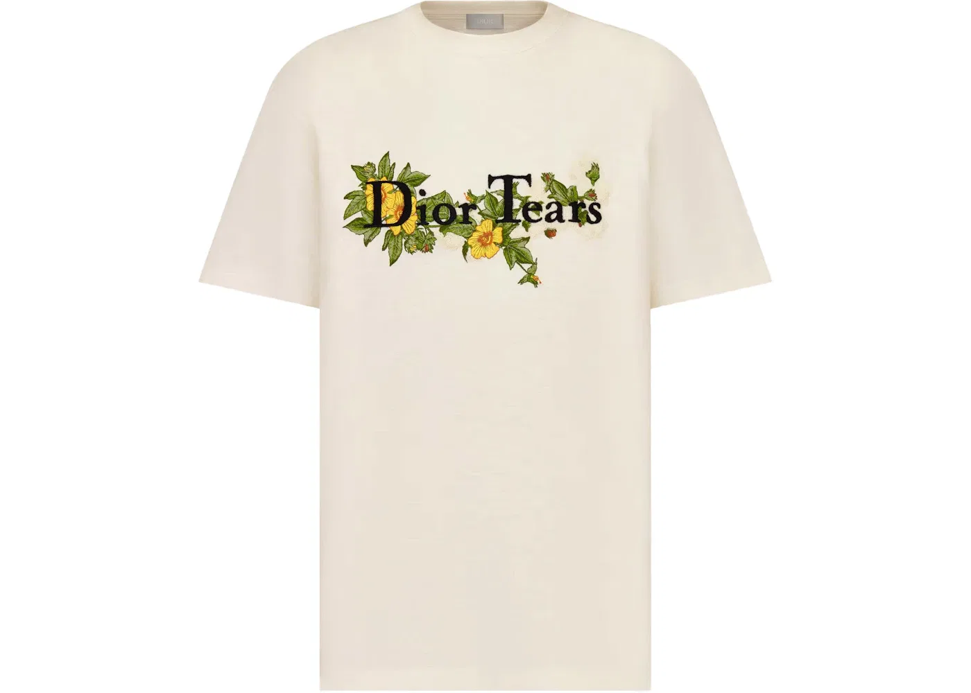 Мужская футболка с принтом Dior Tears T-Shirt Dior, White