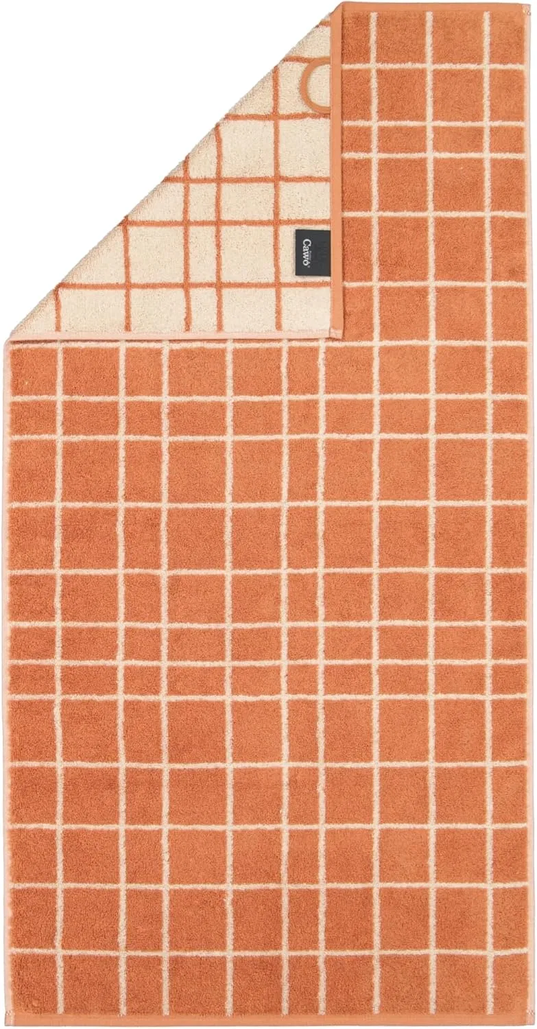 Полотенце для рук Cawö Atelier Allover 6241, 70x140 см, Медный