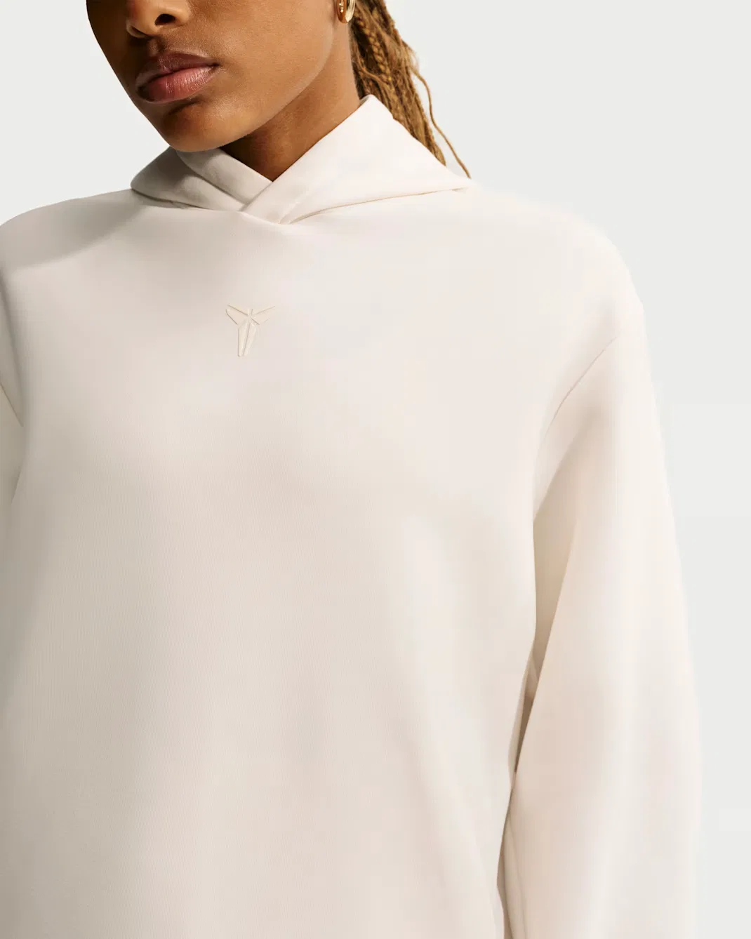 Женская баскетбольная толстовка Dri-FIT с капюшоном Kobe Nike, Pale Ivory/Pale Ivory — фото 3