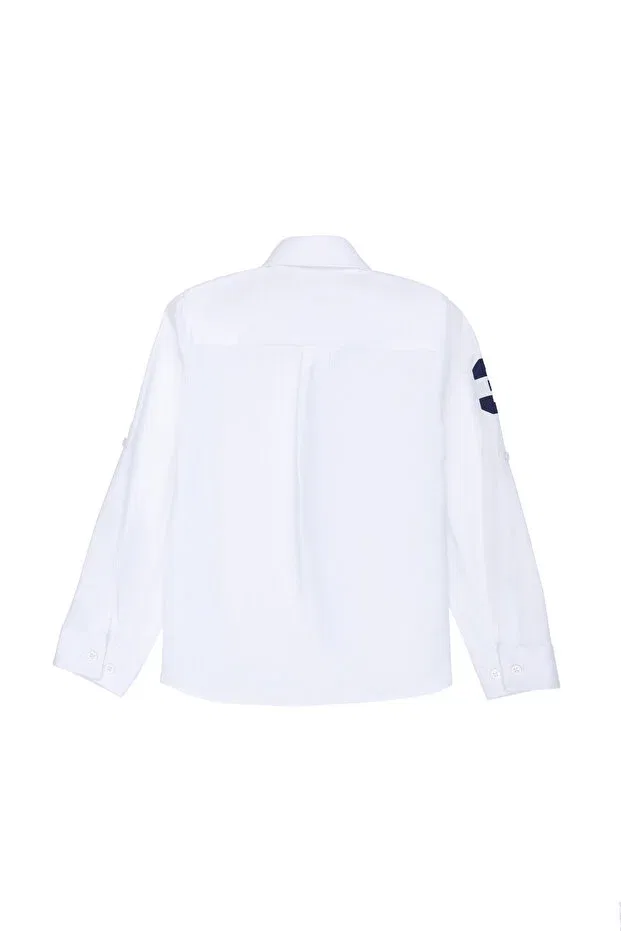 Детская рубашка с длинным рукавом U.S. Polo Assn., 142343 — фото 3