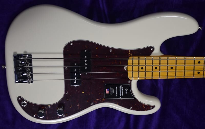 

Fender AM Pro II Precision, олимпийский белый/клен American Professional 2 P-Bass