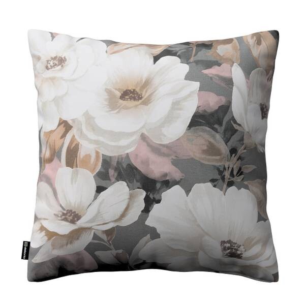 

Чехол на подушку Dekoria Gardenia, 50x50 см, серый