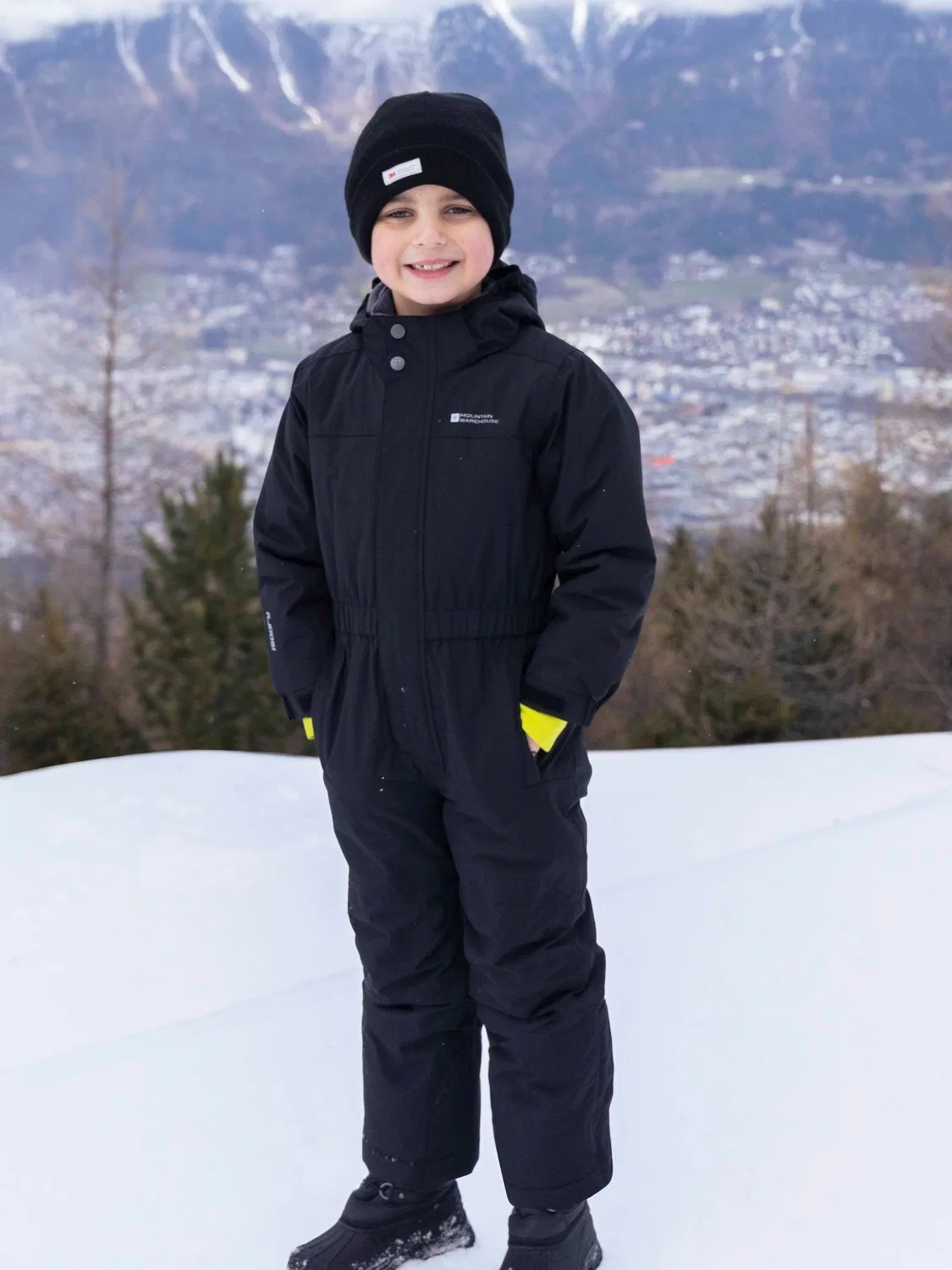 Комбинезон зимний Cloud Mountain Warehouse Black