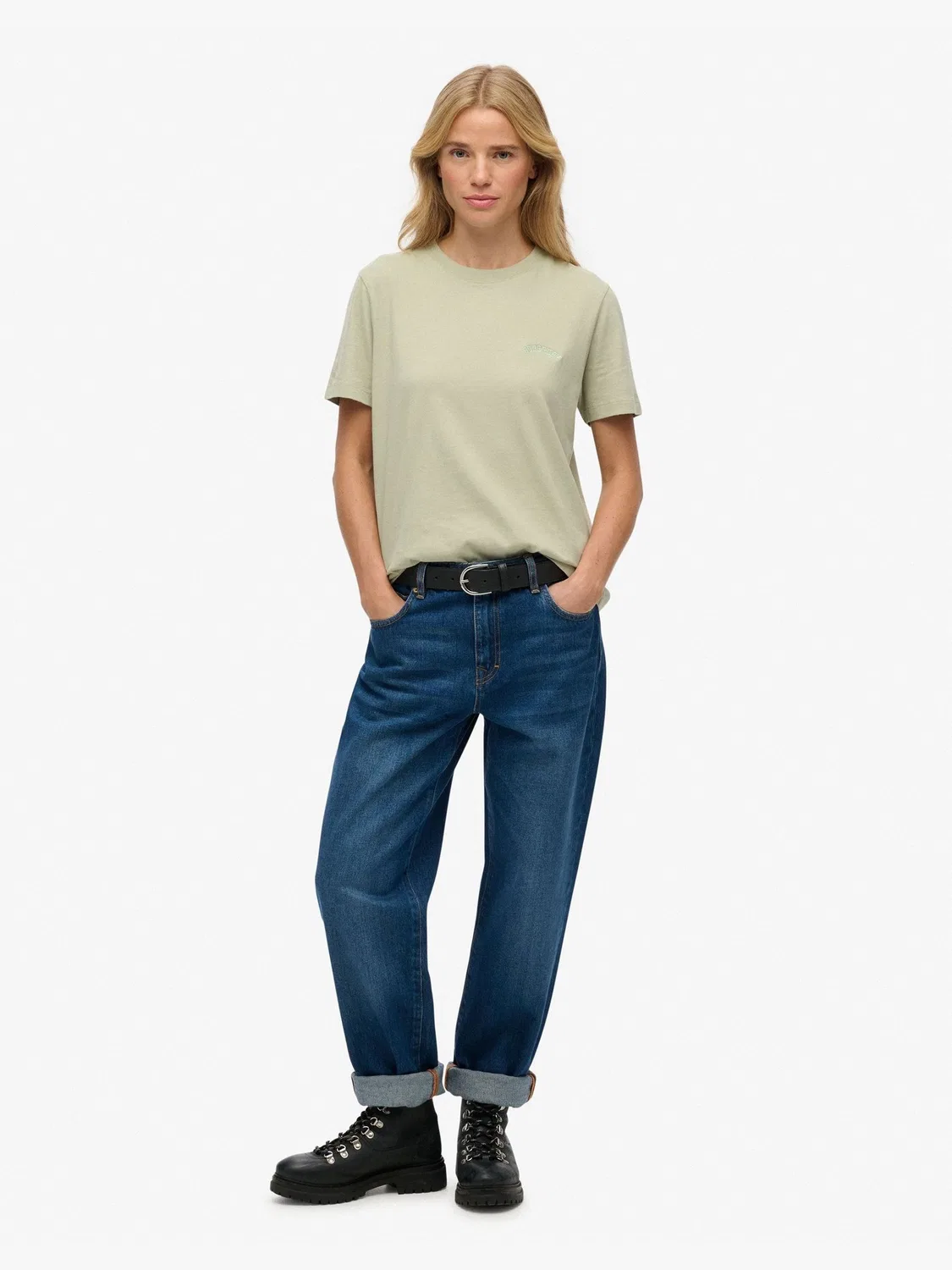 Футболка с вышивкой Superdry, Green — фото 3