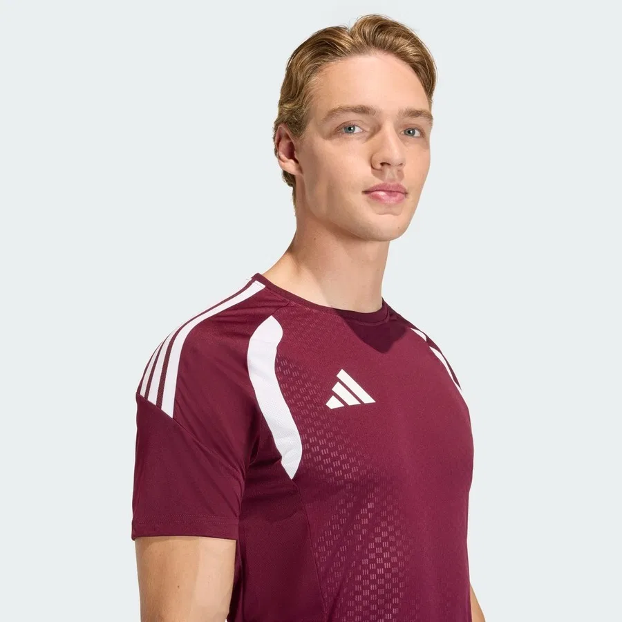 Шорты спортивные с технологией Climacool Tiro 26 Competition Training adidas, Коричнево-белый — фото 4
