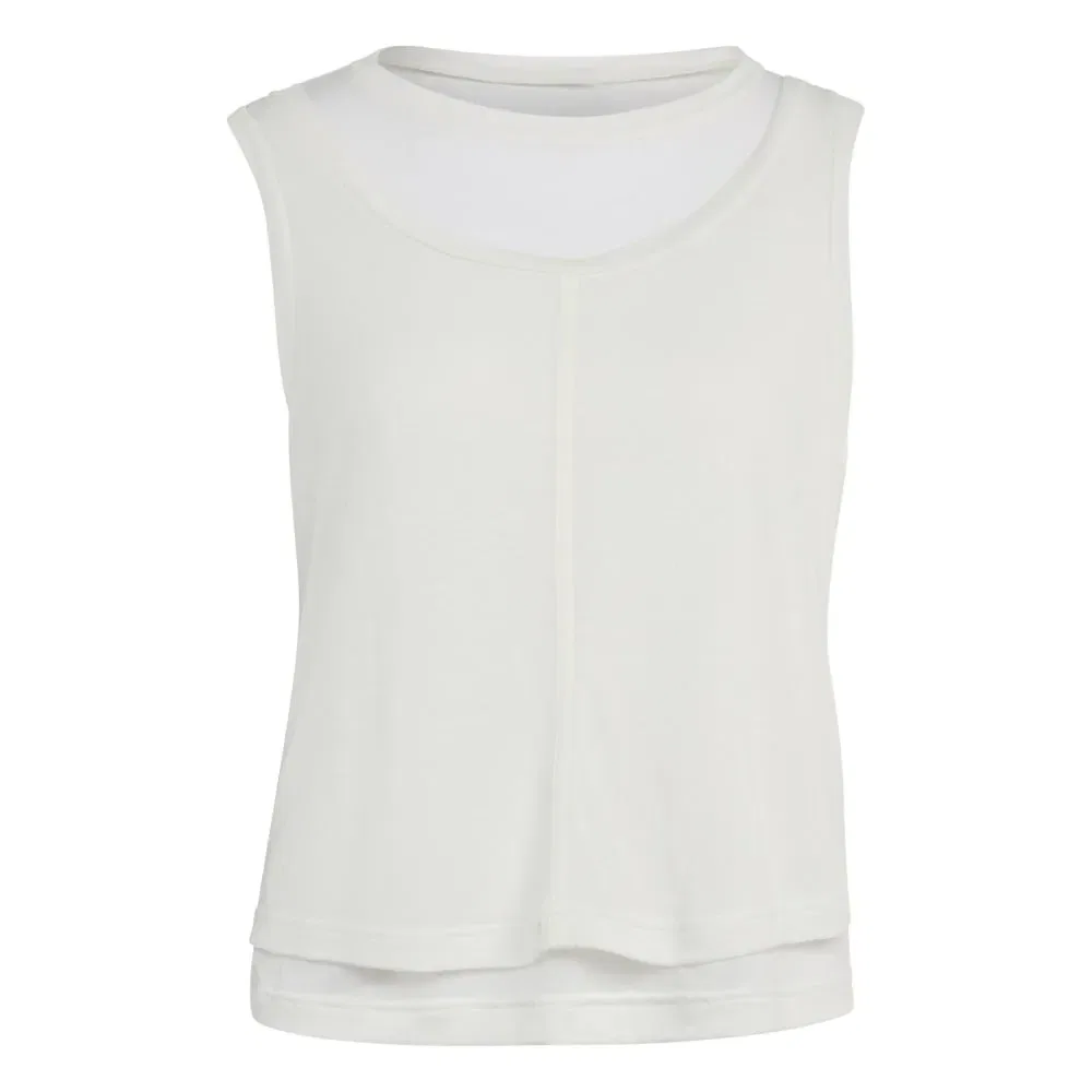 Футболка с длинным рукавом Soft Lux Sheer Adidas, белый — фото 3