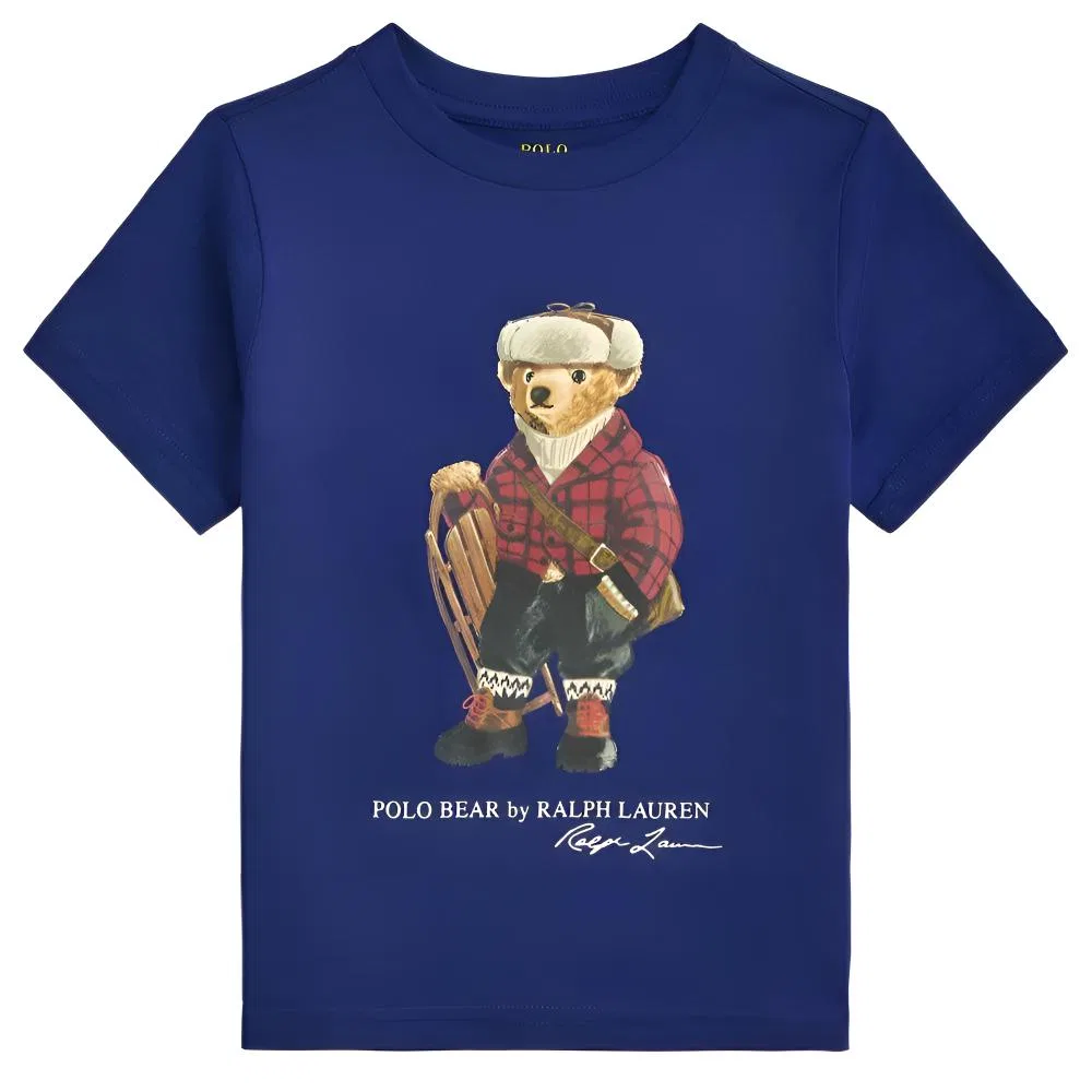 Детская футболка хлопковая Polo Ralph Lauren, Bright Purple