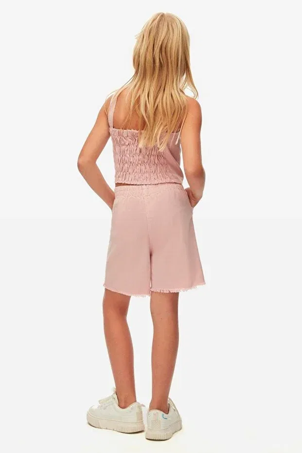 Детские шорты для девочек хлопковые Nk girl's surprise shorts, Generic Brands, Powder — фото 2