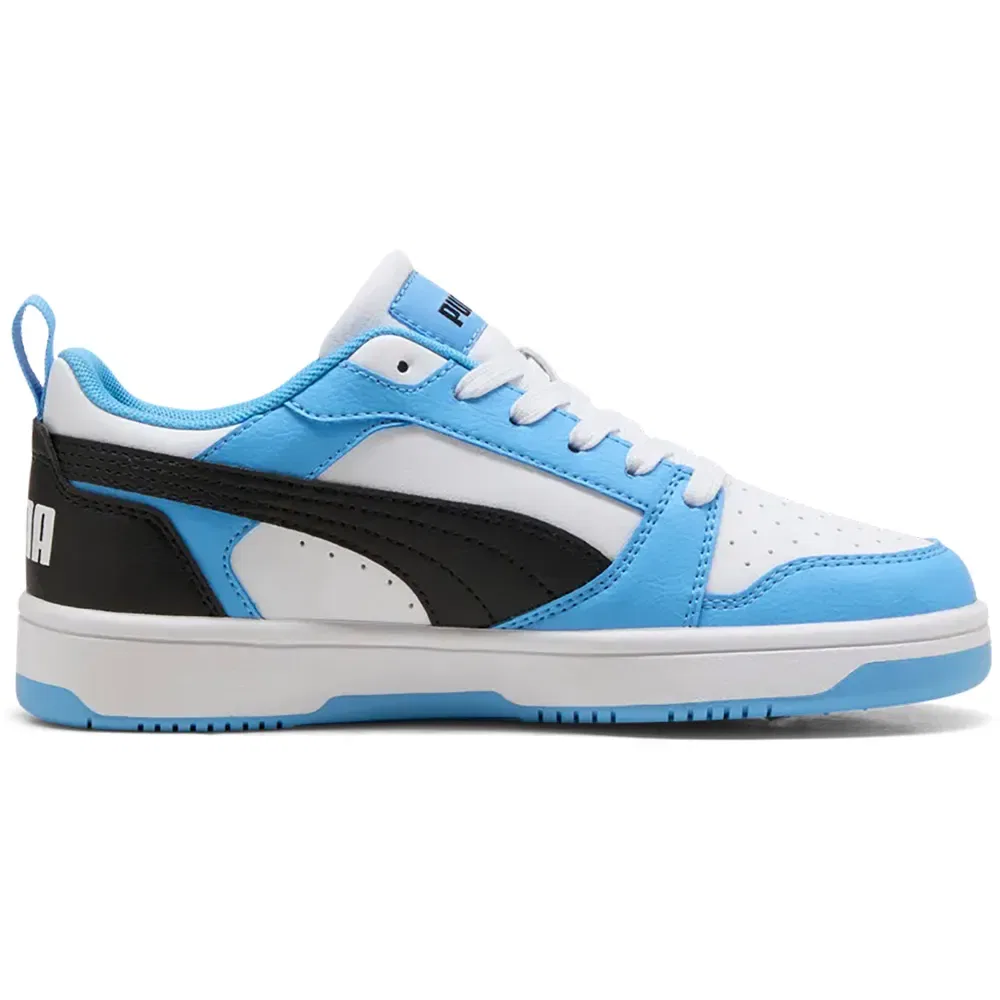 Детские кроссовки для девочек с ретро-дизайном Rebound V6 Lo J Puma, Blue