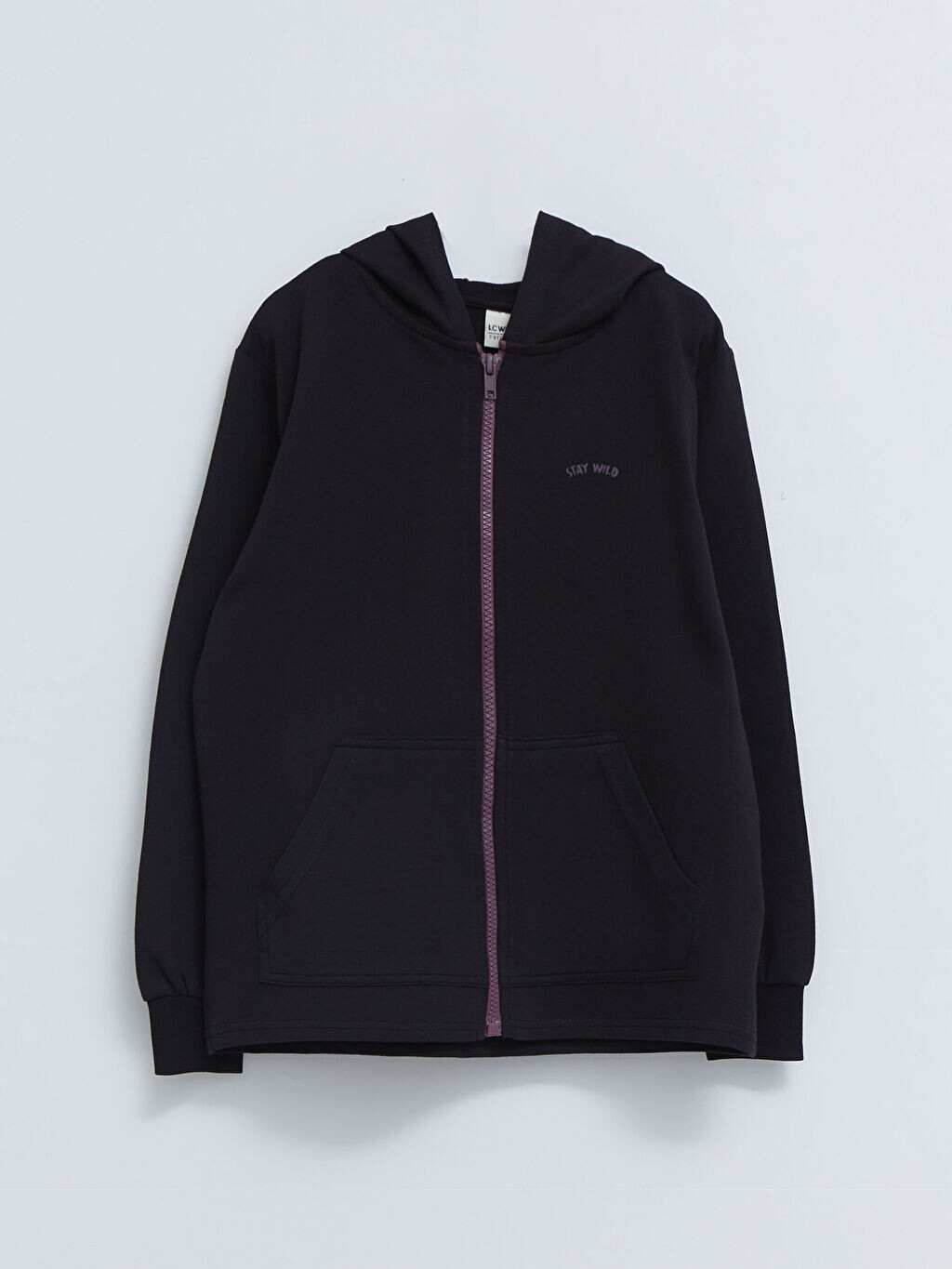 

Толстовка на молнии для мальчиков с капюшоном и принтом с длинными рукавами LCW Kids