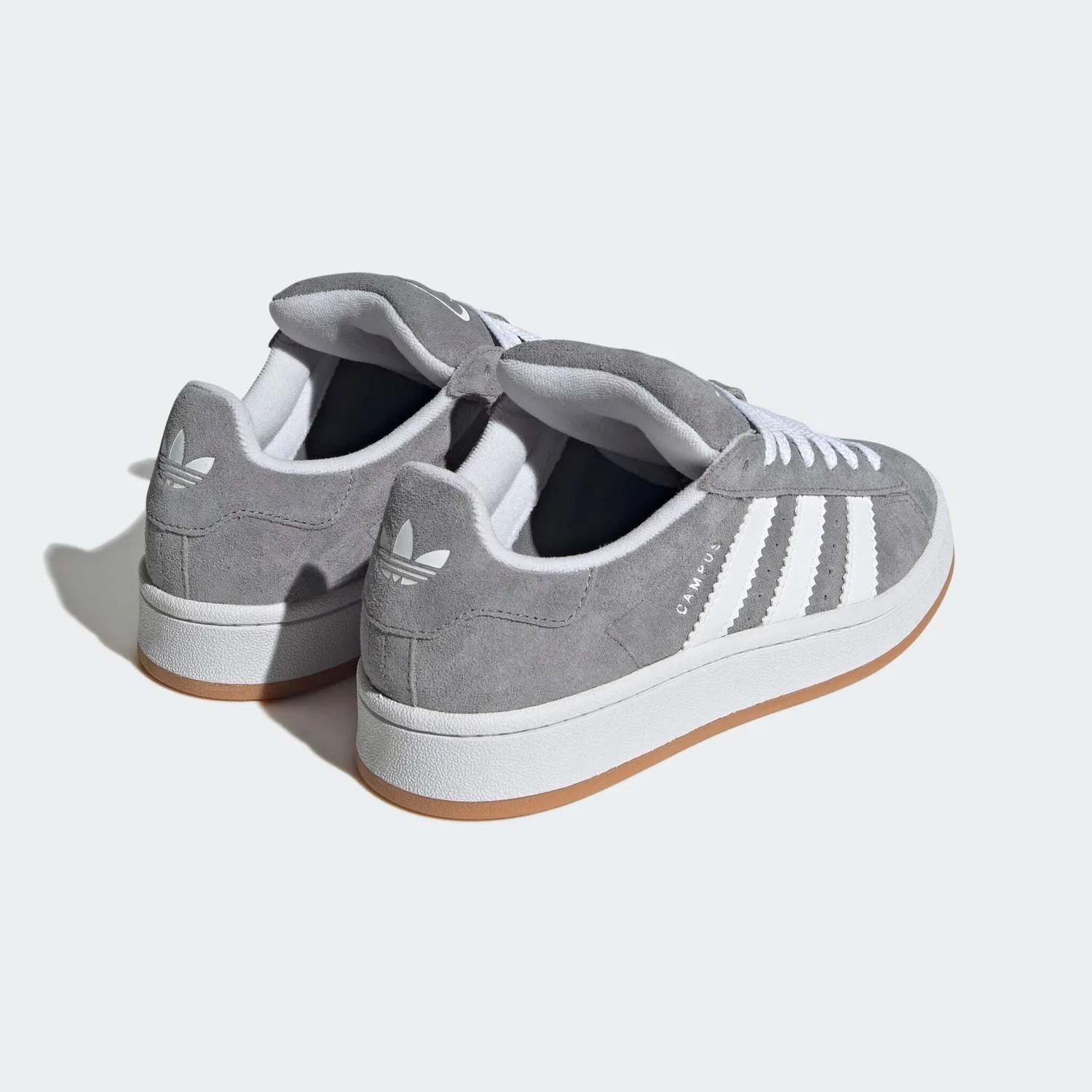 Детские кроссовки в ретро-стиле Campus 00s Adidas Originals, Grey/White/White — фото 4