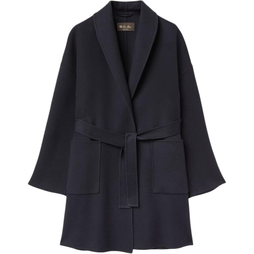 

Пальто женское темно-синее Loro Piana