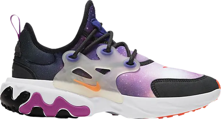 

Кроссовки Nike React Presto GS 'Galaxy', фиолетовый