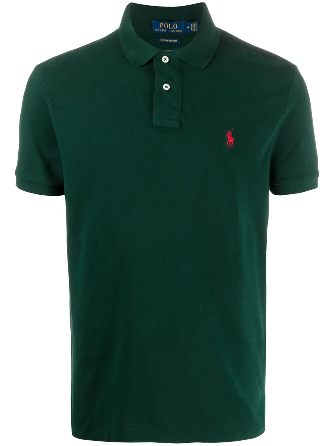 Polo Ralph Lauren Поло из пике зеленое