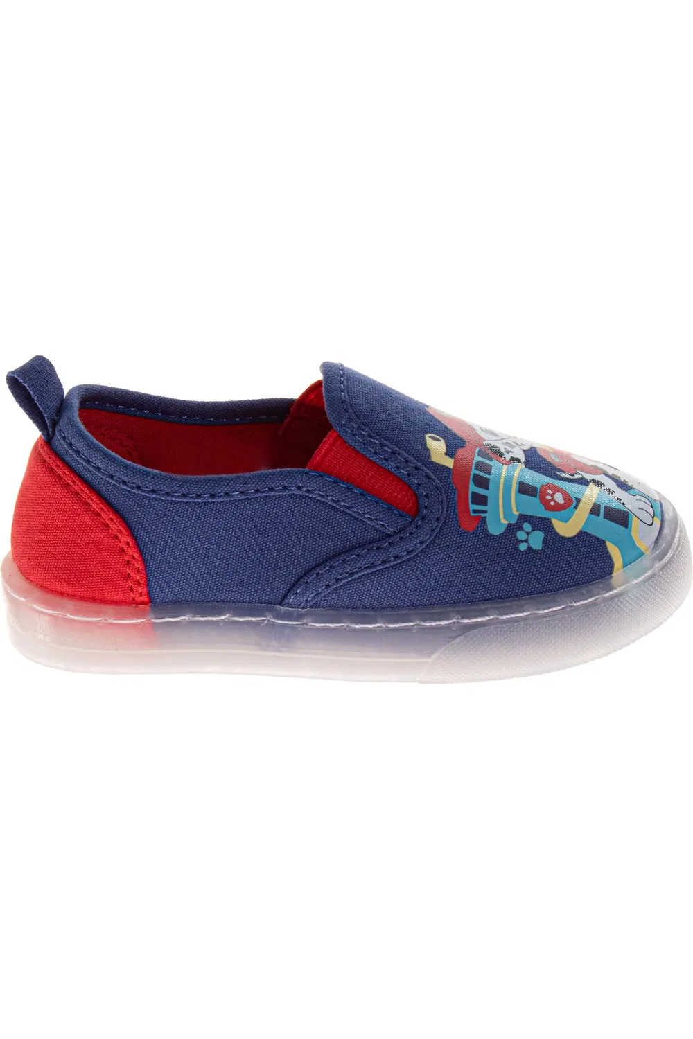 Детские кеды slip-on с персонажами Paw Patrol Nickelodeon, синий красный — фото 2