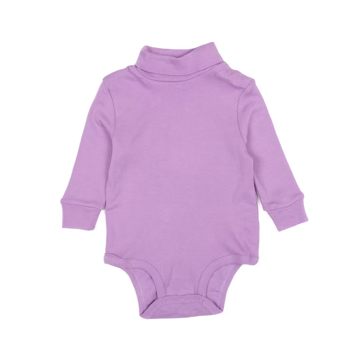 Боди-комбинезон с длинным рукавом и высоким воротом LEVERET, Purple