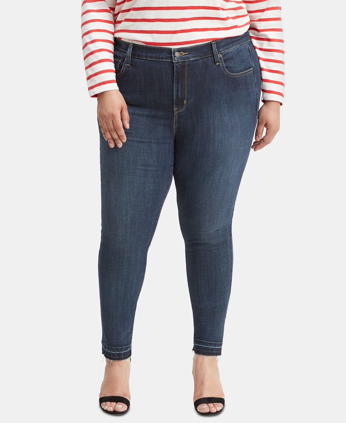 

Джинсы-скинни trendy plus size 721 с высокой посадкой Levi's, мульти