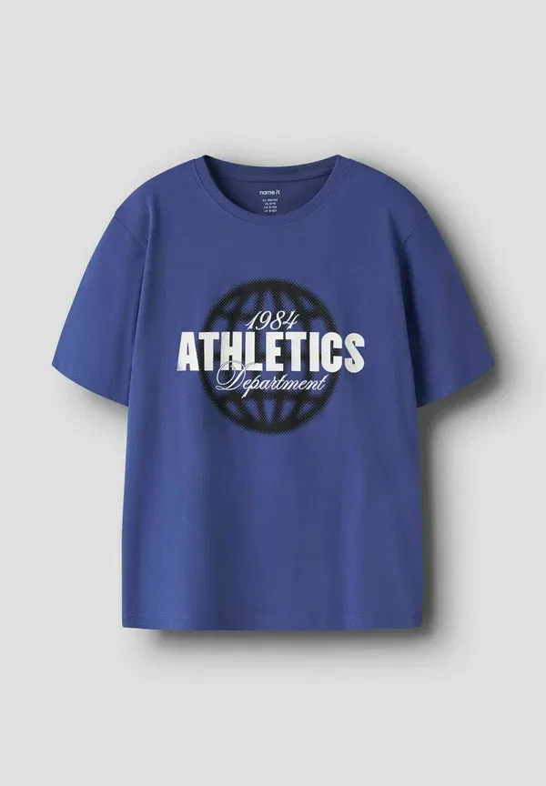 Футболка принт T-shirt 2 pack Name It deep ultramarine — фото 2