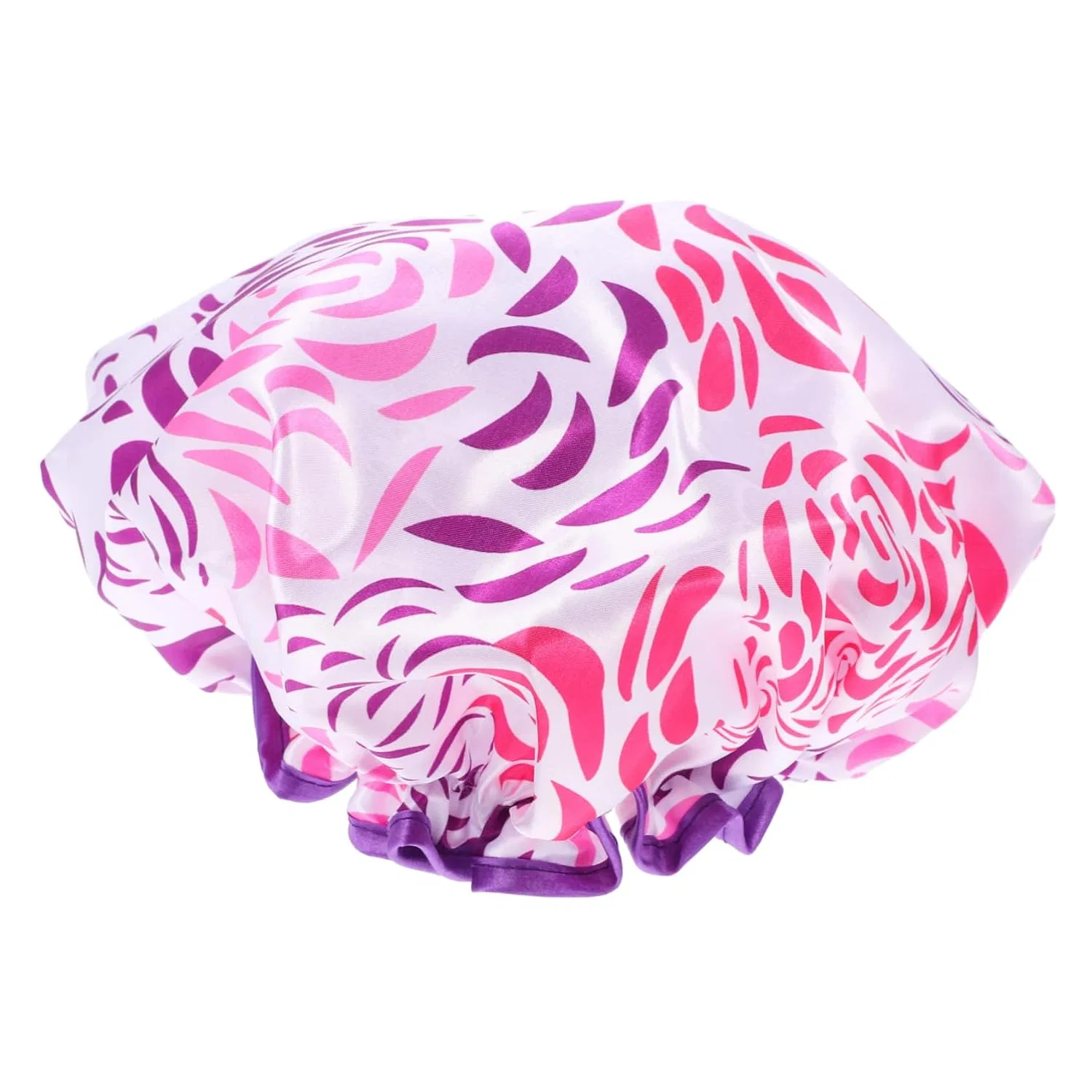 Шапочка для душа сатиновая, Yardenfun, 24x22x5 см, Purple