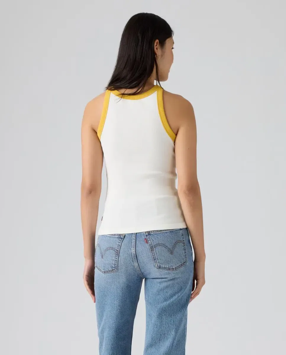 Женская футболка без рукавов Levi's, Crema — фото 2
