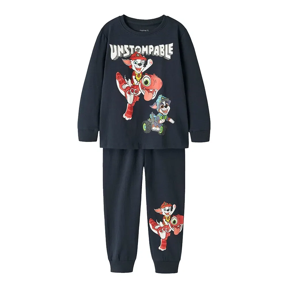 Детская пижама для мальчиков с длинным рукавом PAW Patrol Name it, Blue