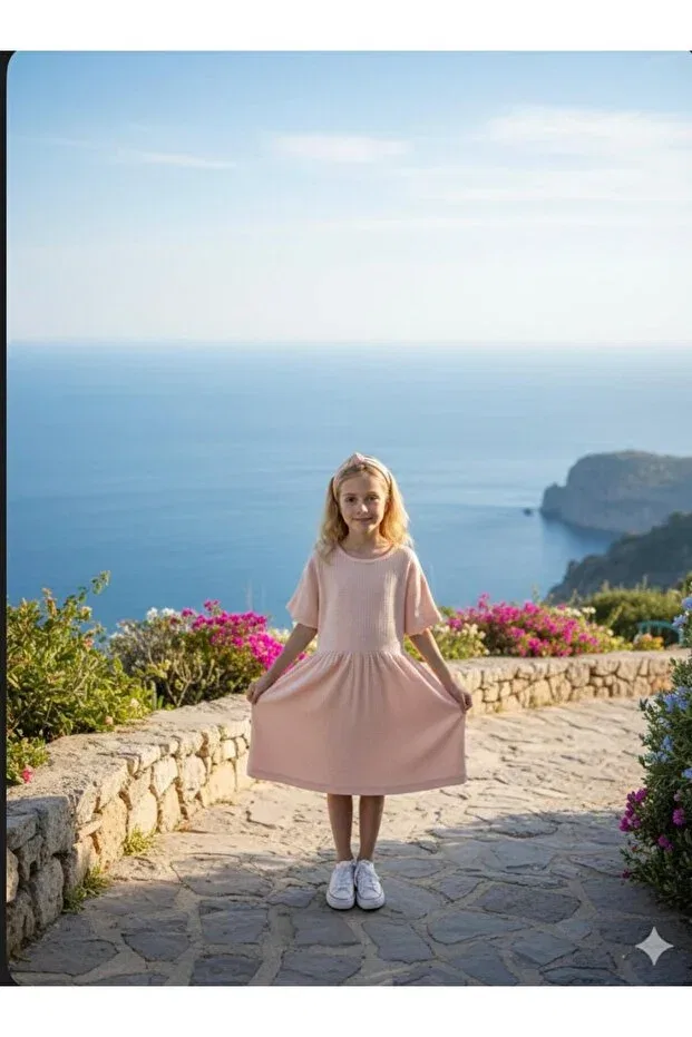 Детское платье из муслина Prom Zelhankids, Beige