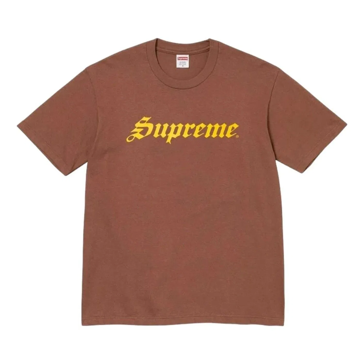 Мужская футболка с коротким рукавом Supreme Speed T-Shirt, коричневый