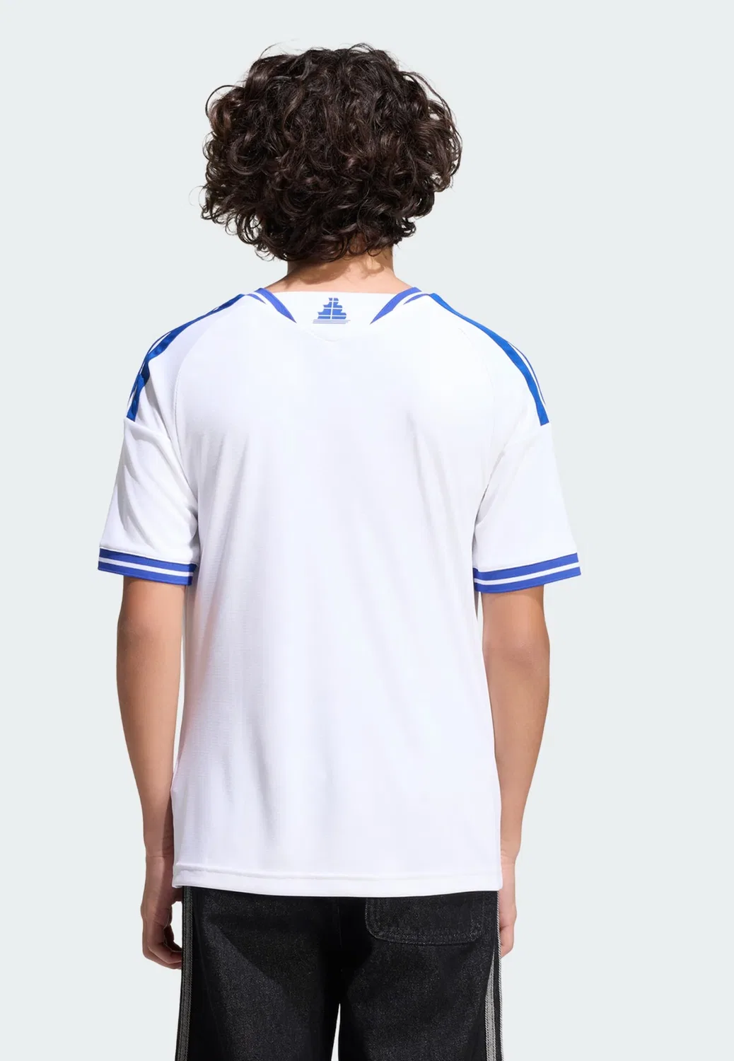 Футболка Adidas Performance Shirt Griechenland 26 белого цвета — фото 4