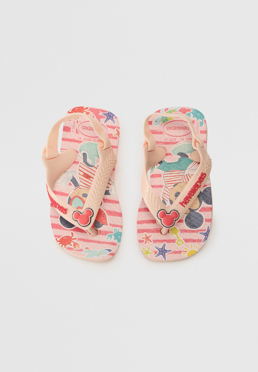 

Сандалии с Т-образной застежкой DISNEY CLASSICS II Havaianas, розовый
