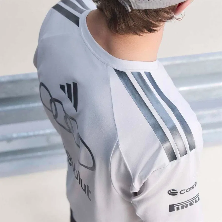 Мужская футболка с коротким рукавом adidas KE7324, Белый — фото 2