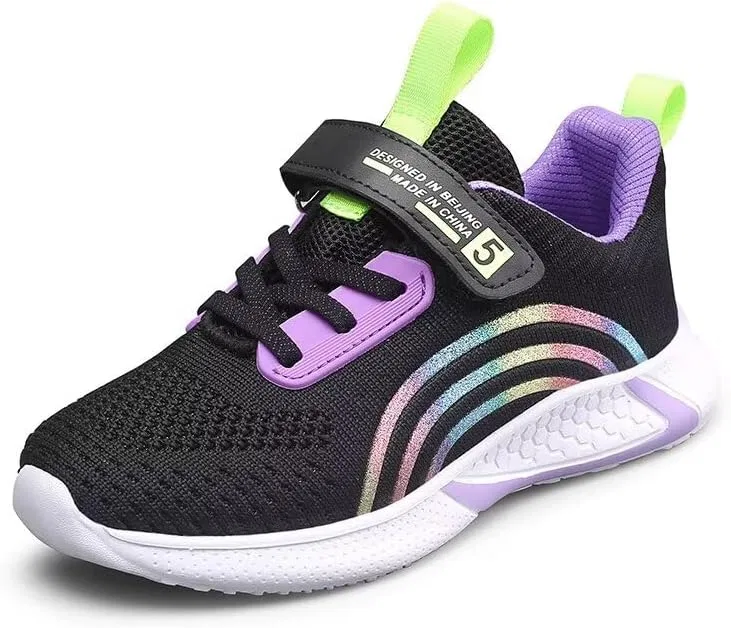 Детские кроссовки для девочек с дышащим верхом Zonkacen, Purple