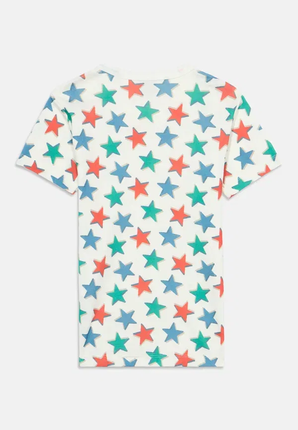 Футболка хлопковая Tee 3 pack Petit Bateau blue, white, red, белый/красный/синий — фото 2